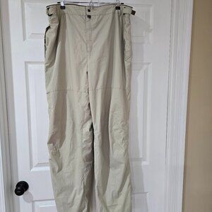 Sports Afield Men's Outdoor Mesh Lined Pants Multi Pocket Elastic Back Size XXL‎